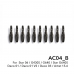 XP-Pen AC04_B Nibs Replacement Pack (10PCS/pack)